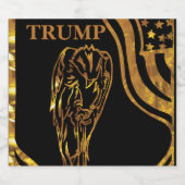 TRUMP 2024 SPARKLING WIJNETIKET (Enkel label)