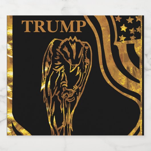 TRUMP 2024 SPARKLING WIJNETIKET (Enkel label)