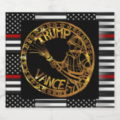 TRUMP 2024 SPARKLING WIJNETIKET (Enkel label)