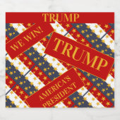TRUMP 2024 SPARKLING WIJNETIKET (Enkel label)