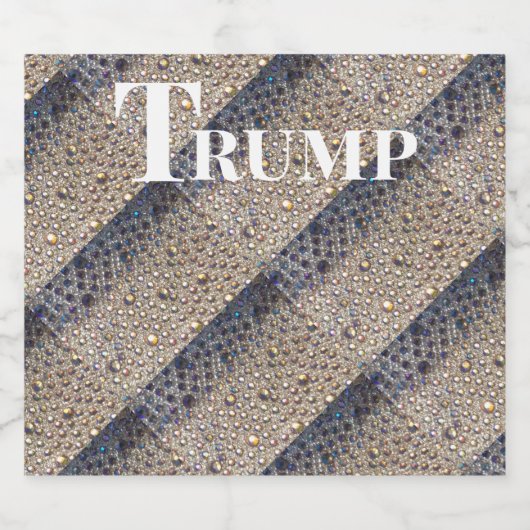 TRUMP 2024 SPARKLING WIJNETIKET (Enkel label)