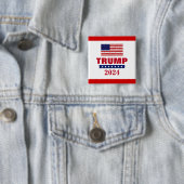 TRUMP 2024 SQUARE BUTTON (In situ)