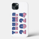 Trump 2024 Stars and Stripes Case-Mate iPhone Case (Achterkant)