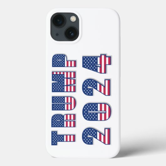 Trump 2024 Stars and Stripes Case-Mate iPhone Case (Achterkant)