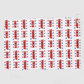 Trump 2024 Stars Golf Towel Golfhanddoek (Horizontaal)