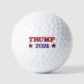 Trump 2024 Stars Golfballen (Voorkant)