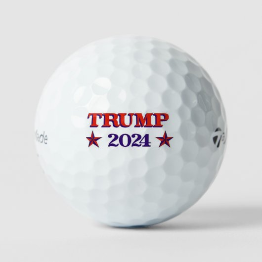 Trump 2024 Stars Golfballen (Voorkant)