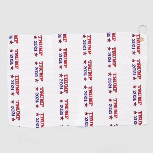 Trump 2024 Stars Golfhanddoek (Horizontaal)
