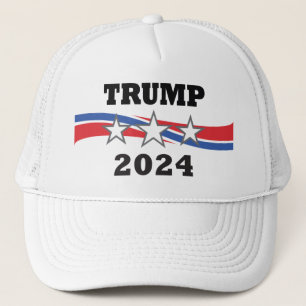 Trump 2024 Stars & Stripes overwinningscampagne Trucker Pet