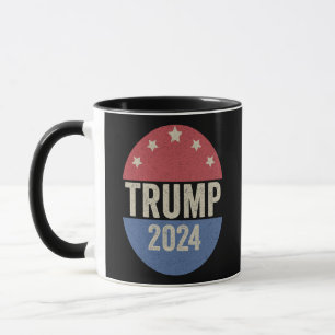 Trump 2024 Stem Opnieuw Grappige Verkiezing Trump  Mok