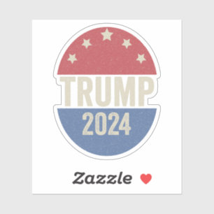 Trump 2024 Stem opnieuw Grappige verkiezing Trump  Sticker