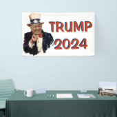 TRUMP 2024 STEMMING RED WAVE POLITICAL SPANDOEK (Beurs)
