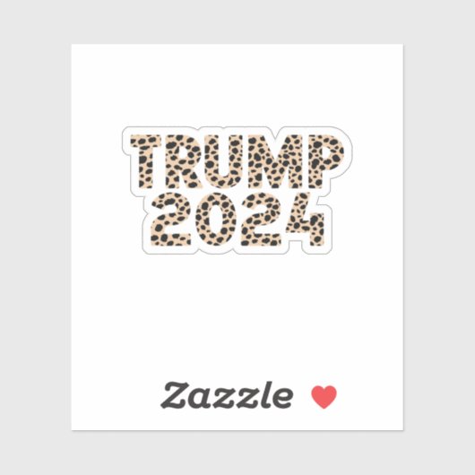Trump 2024 sticker (Vel)