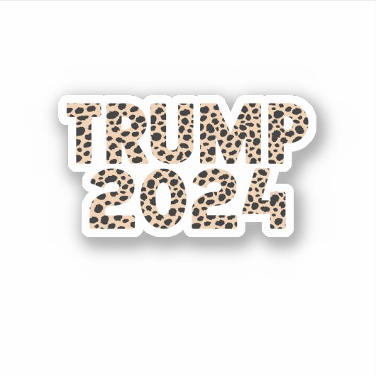 Trump 2024 sticker (Voorkant)
