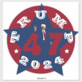 Trump 2024 sticker