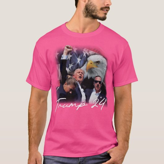 Trump 2024 t-shirt (Voorkant)