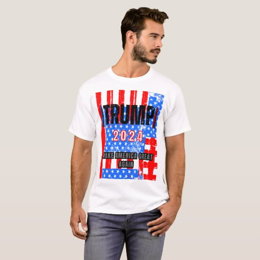 Trump 2024 T-shirt (Voorkant volledig)