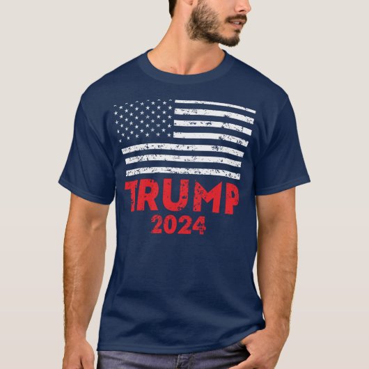 Trump 2024 t-shirt (Voorkant)