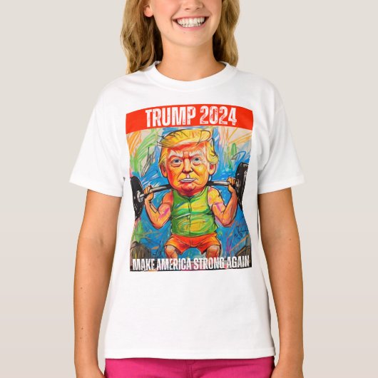 TRUMP 2024 T-SHIRT (Voorkant)