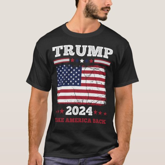 Trump 2024 t-shirt (Voorkant)
