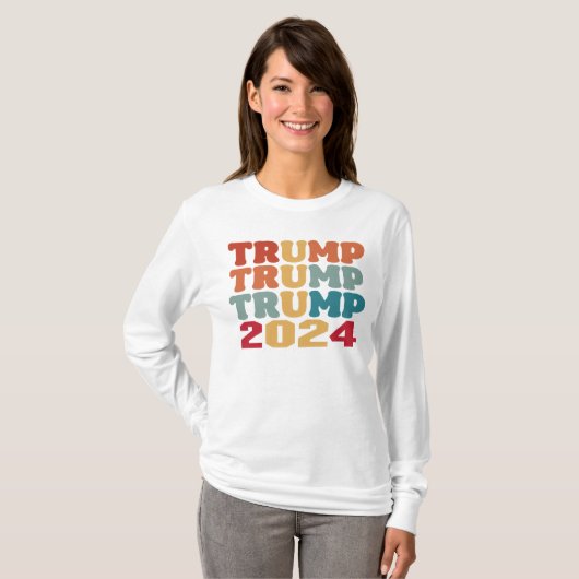 Trump 2024 t-shirt (Voorkant volledig)