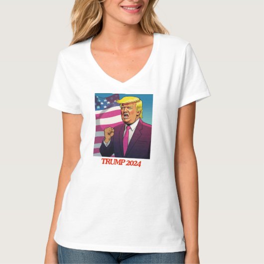 TRUMP 2024 T-SHIRT (Voorkant)