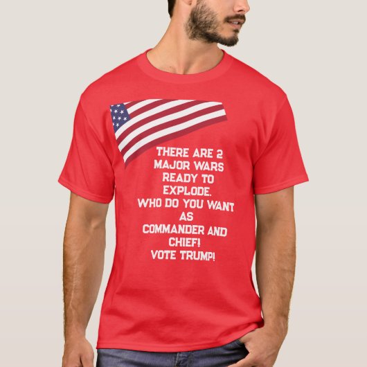 TRUMP 2024 T-SHIRT (Voorkant)