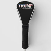 Trump 2024 Take America Back Amerikaanse 2024 Gift Golfheadcover (Voorkant)