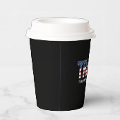 Trump 2024 Take America Back Amerikaanse 2024 Gift Papieren Bekers (Rechts)