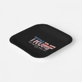 Trump 2024 Take America Back Amerikaanse 2024 Gift Papieren Bordje (Gebogen)