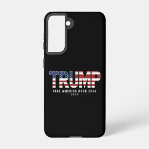 Trump 2024 Take America Back Amerikaanse 2024 Gift Samsung Galaxy Hoesje