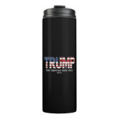 Trump 2024 Take America Back Amerikaanse 2024 Gift Thermosbeker (Voorkant)