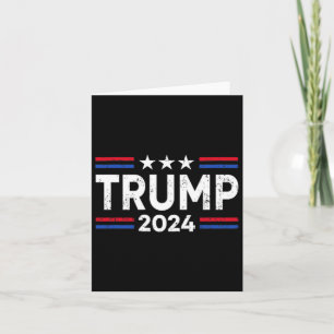 Trump 2024 Take America Back Amerikaanse vlag (2 k Kaart