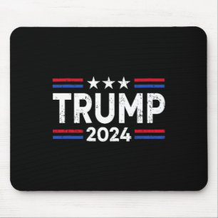 Trump 2024 Take America Back Amerikaanse vlag (2 k Muismat