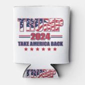 Trump-2024-Take-America-Back Blikjeskoeler (Voorkant)