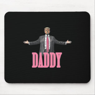 Trump 2024 Take America Back Daddy's Home Trump Pi Muismat