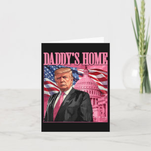 Trump 2024 Take America Back Daddys Home Trump Pin Kaart