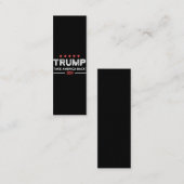 Trump 2024 Take America Back Klantenkaartje (Voorkant / Achterkant)