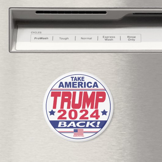 Trump 2024 Take America Back Magnet (Insitu (Vaatwasser))