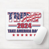 Trump-2024-Take-America-Back Muismat (Met muis)