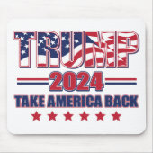 Trump-2024-Take-America-Back Muismat (Voorkant)