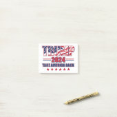 Trump-2024-Take-America-Back Post-it® Notes (Op bureau)