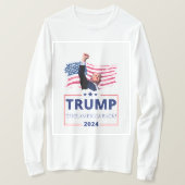 Trump 2024 "Take America Back" T-shirt (Design voorkant)