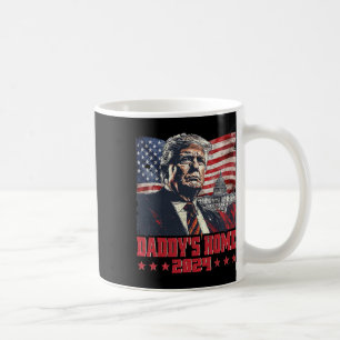 Trump 2024 Take America CK Daddy's Home Trump Pink Koffiemok