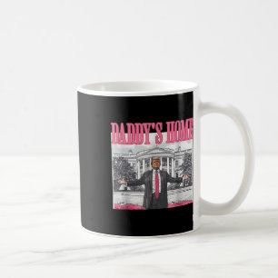 Trump 2024 Take America CK Daddy's Home Trump Pink Koffiemok