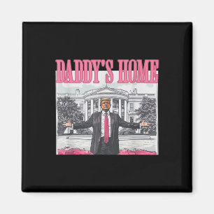 Trump 2024 Take America CK Daddy's Home Trump Pink Magneet