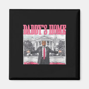 Trump 2024 Take America CK Daddy's Home Trump Pink Magneet