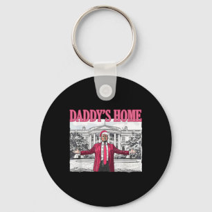 Trump 2024 Take America CK Daddy's Home Trump Pink Sleutelhanger