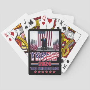 Trump 2024 Take Back America Pokerkaarten