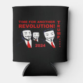 Trump 2024 Tijd voor een nieuwe Trump-revolutie Blikjeskoeler (Voorkant)